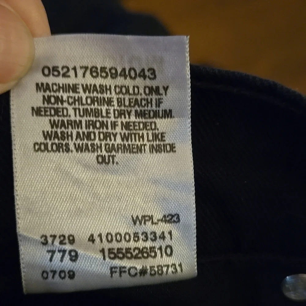 Levi's 550 relaxed boot cut Black jeans classic 5 pocket stretch 12 M Excellent…